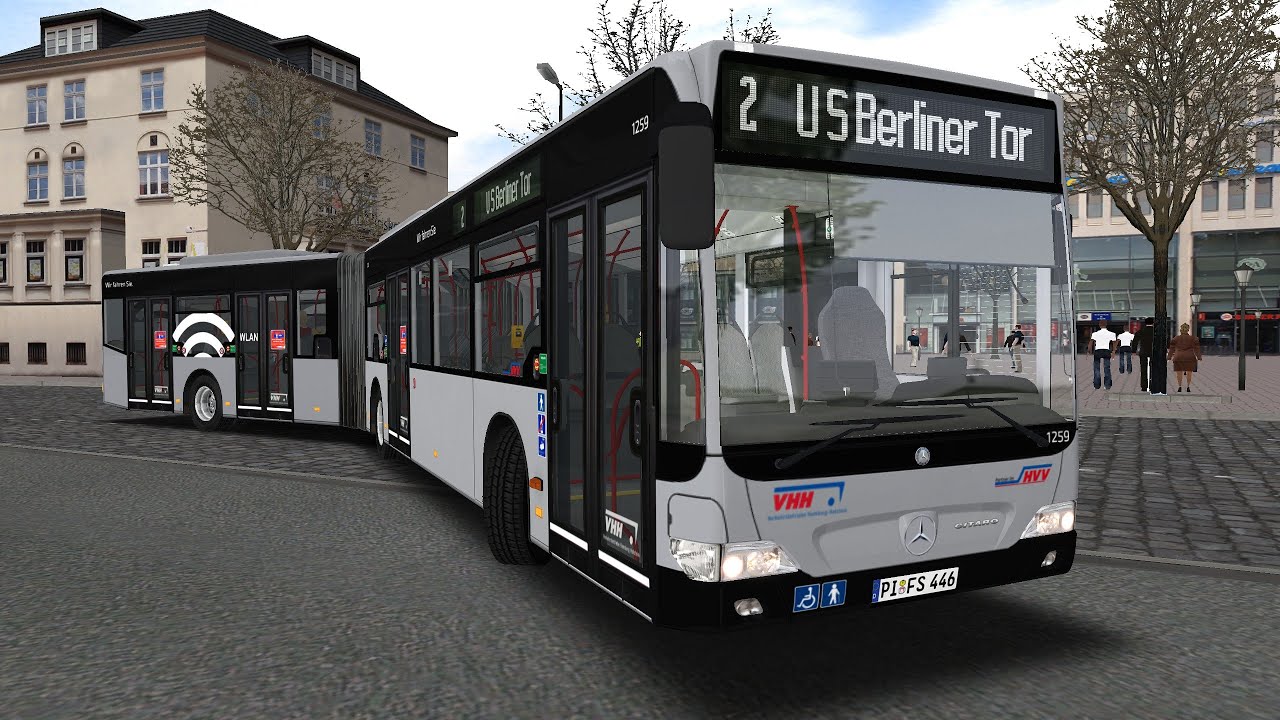 WIR FAHREN FÜR ELITE TRAFFIC IM AUFTRAG DER VHH! - Linie 2 - Hamburg Hafencity - OMSI 2