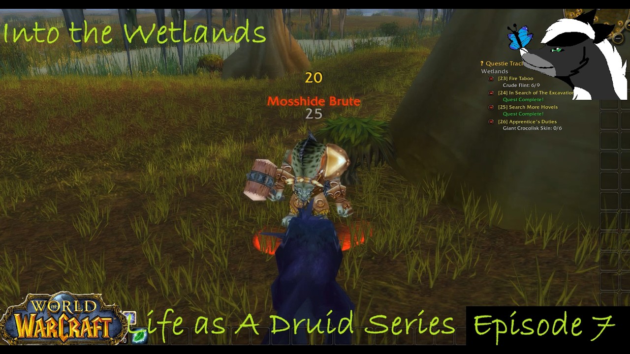 World of Warcraft Classic Druid gameplay Episode 7