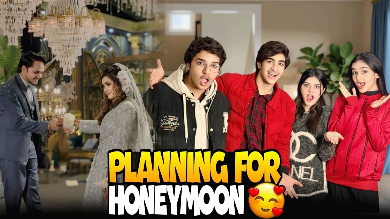 HONEYMOON KI TAYRIYA // HONEYMOON PA KAHA JA RAHY HYA // SUB KIOO TAYAR HO GAY HA