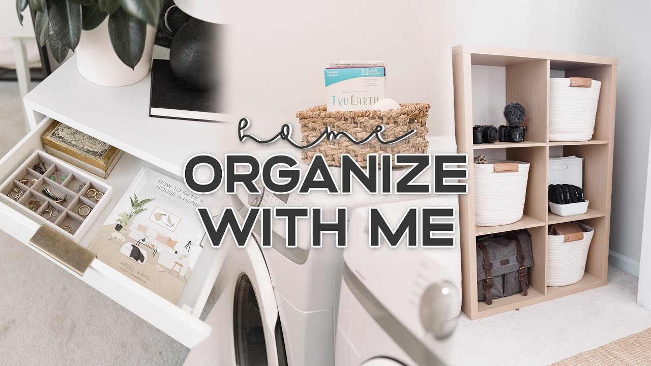 Organizing MESSY Spots In My Home | Storage Hacks + Home Organization Ideas