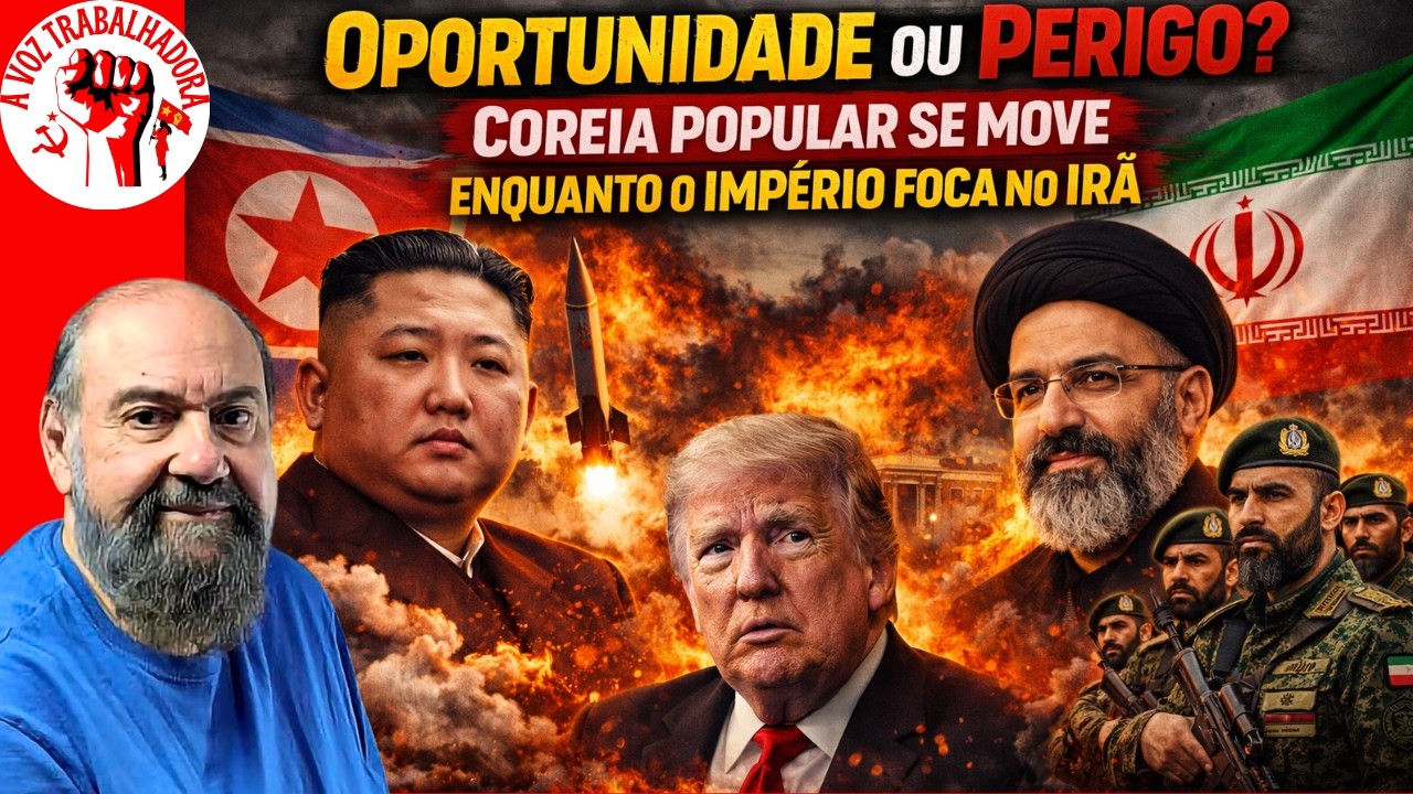 Oportunidade ou Perigo? Coreia Popular se Move Enquanto o Império Foca no Irã