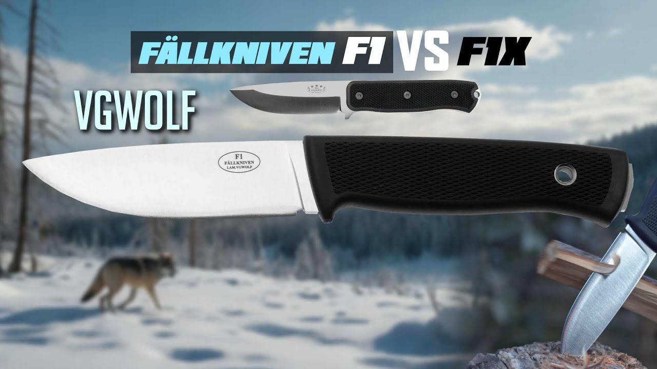 Duel : FÄLLKNIVEN F1 (vgwolf) VS F1X (elmax)
