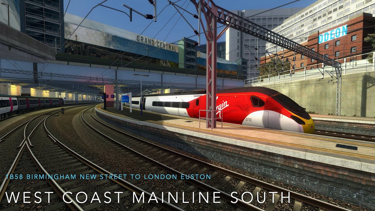 Train Simulator 2020: AP Class 390 SP | Birmingham New Street to London Euston