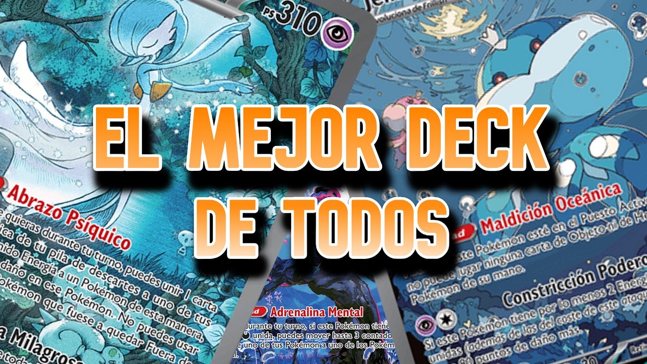 🌷💧Gardevoir ex Con Jellicent: El Mejor Deck Del formato.💧🌷