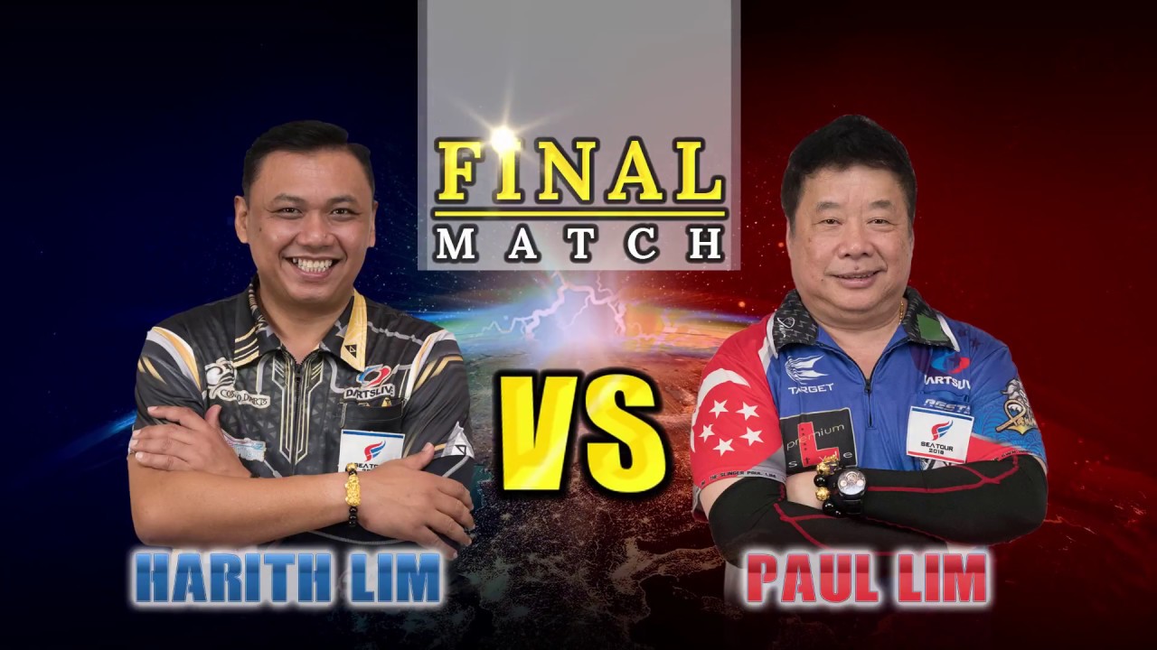 【Paul Lim VS Harith Lim】SEA TOUR 2018 STAGE 1 SINGAPORE | FINAL MATCH