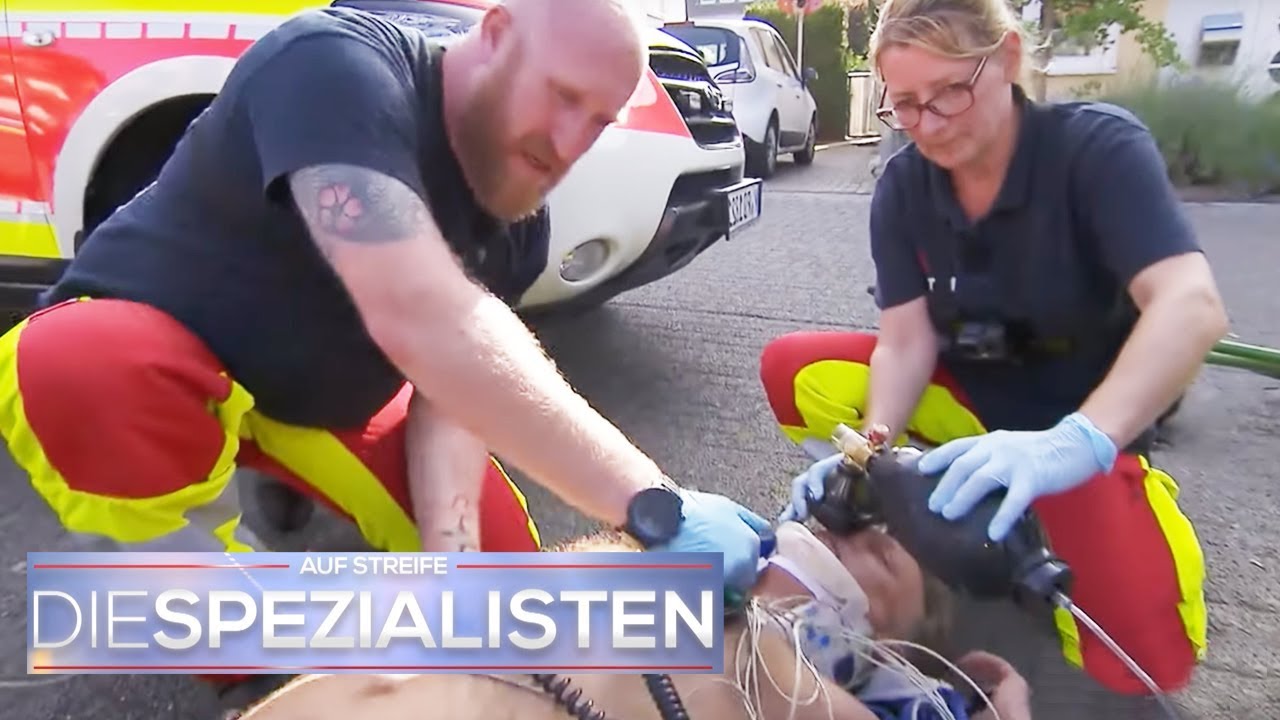 Birgit Maas in Action: Mann hat Herzstillstand nach Fahrradunfall | Die Spezialisten | SAT.1