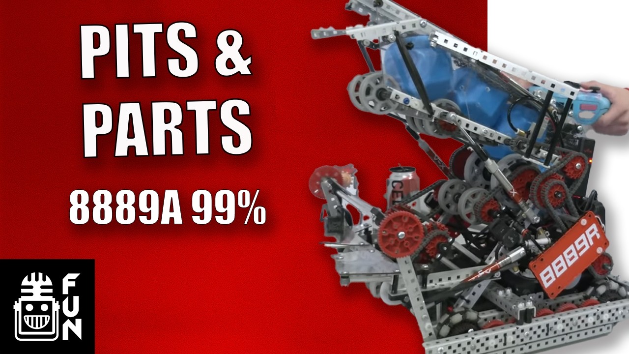 8889A 99% | Ямы и запчасти | Робот-толкатель