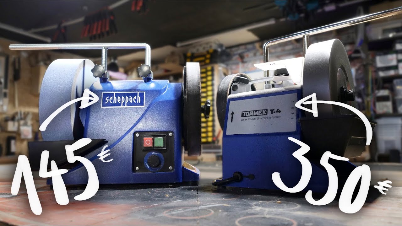 Tormek vs. Scheppach - LOHNT der Aufpreis?! 💸  🤑