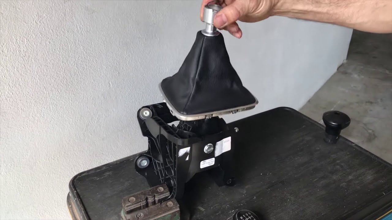 Einbau ICT Ford Kuga Cmax Smax Galaxy schaltknauf wechseln How to gear shift knob change instruction
