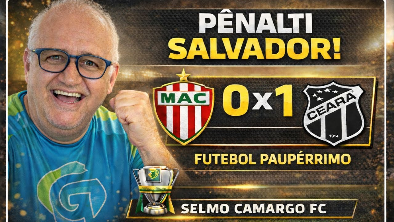 ⚽CEARÁ PASSA COM FUTEBOL SOFRÍVEL⚽ 📱