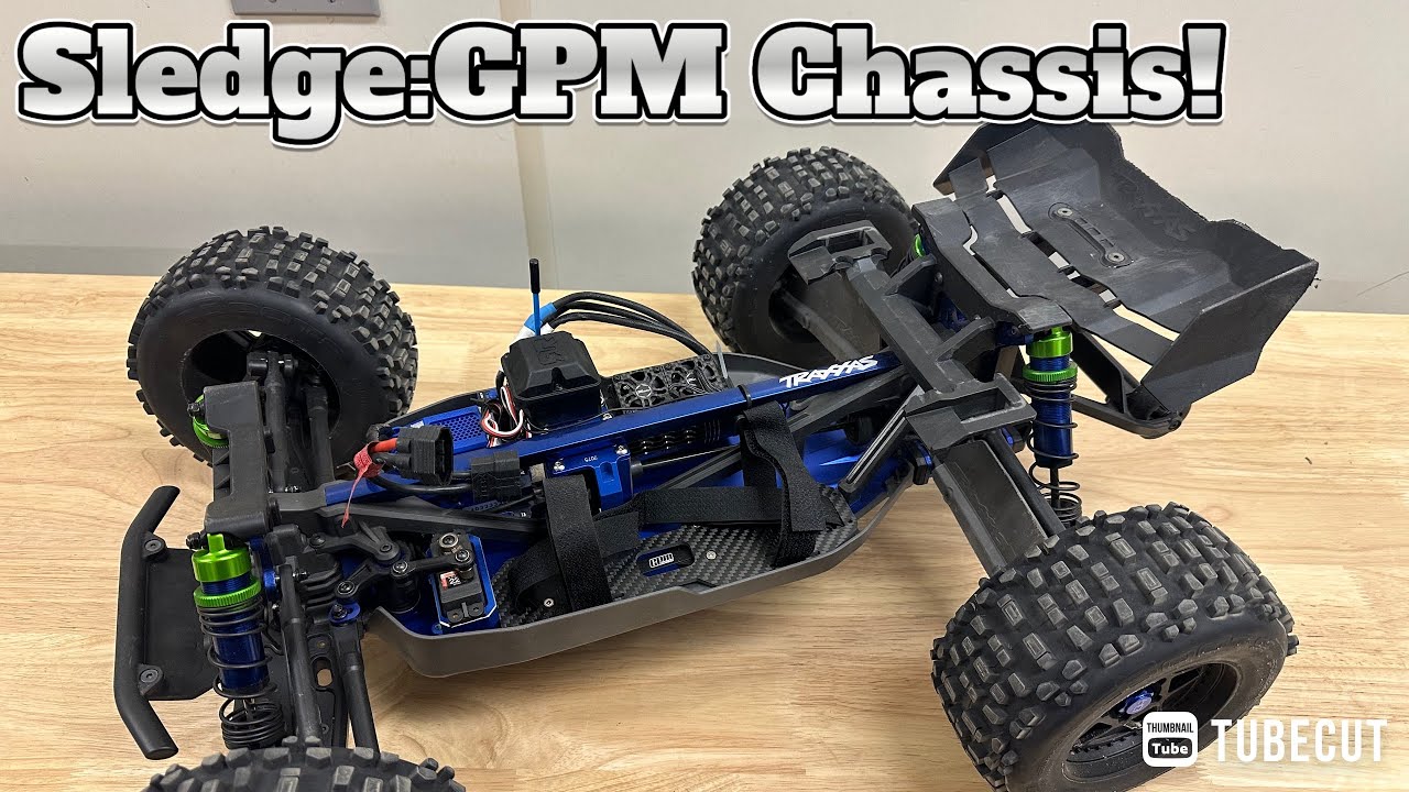 Traxxas Sledge GPM Chassis First Run