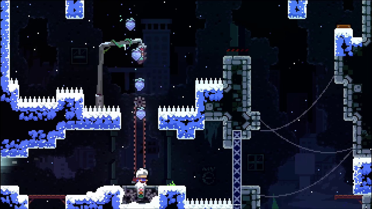 Celeste Walkthrough - How to get the 1-Up Achievement!
