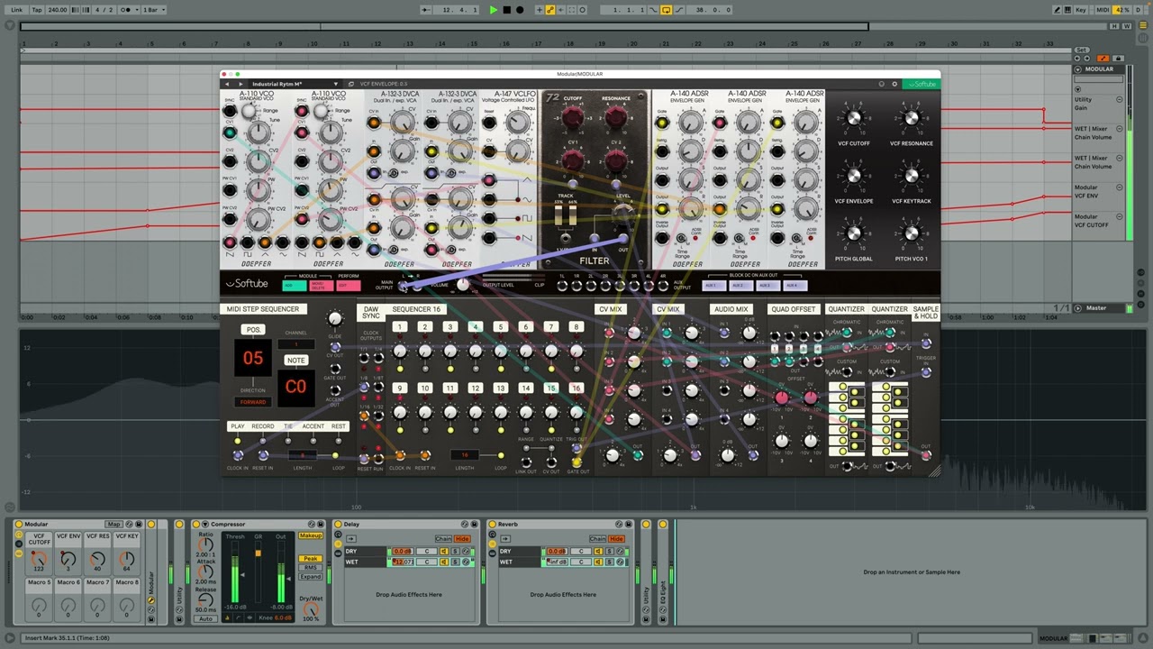 Softube Modular - Industrial Rytm M