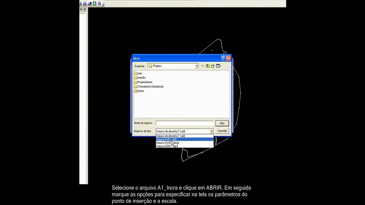 Tutorial DataGeosisOffice - 19 - Inserindo Legenda bloco