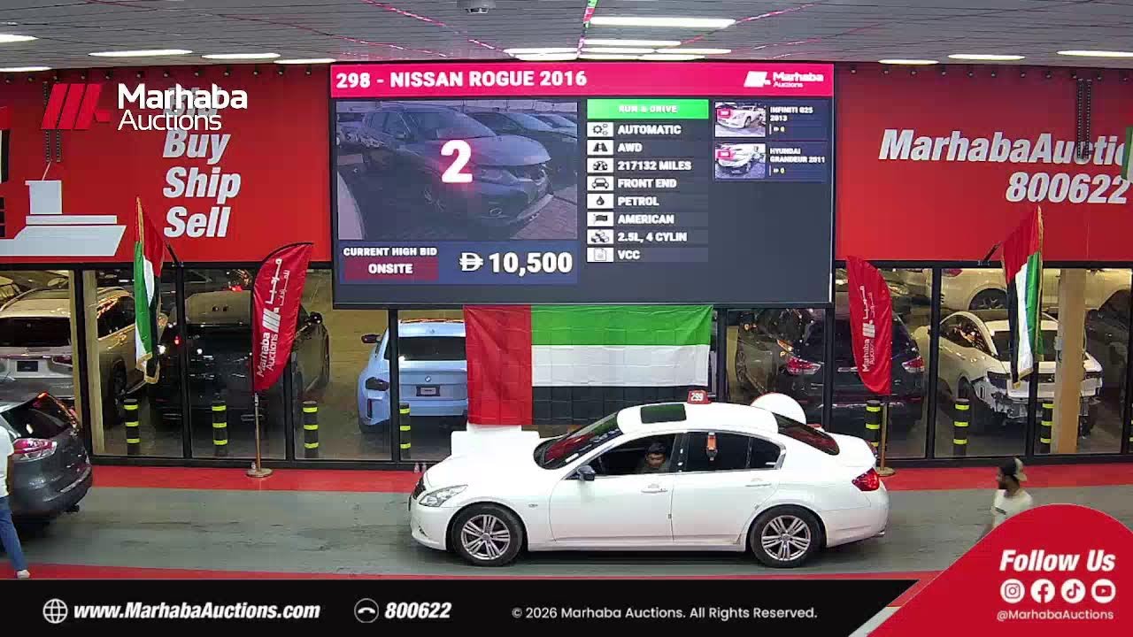 Marhaba Auctions - Main Branch - 18 January 2026