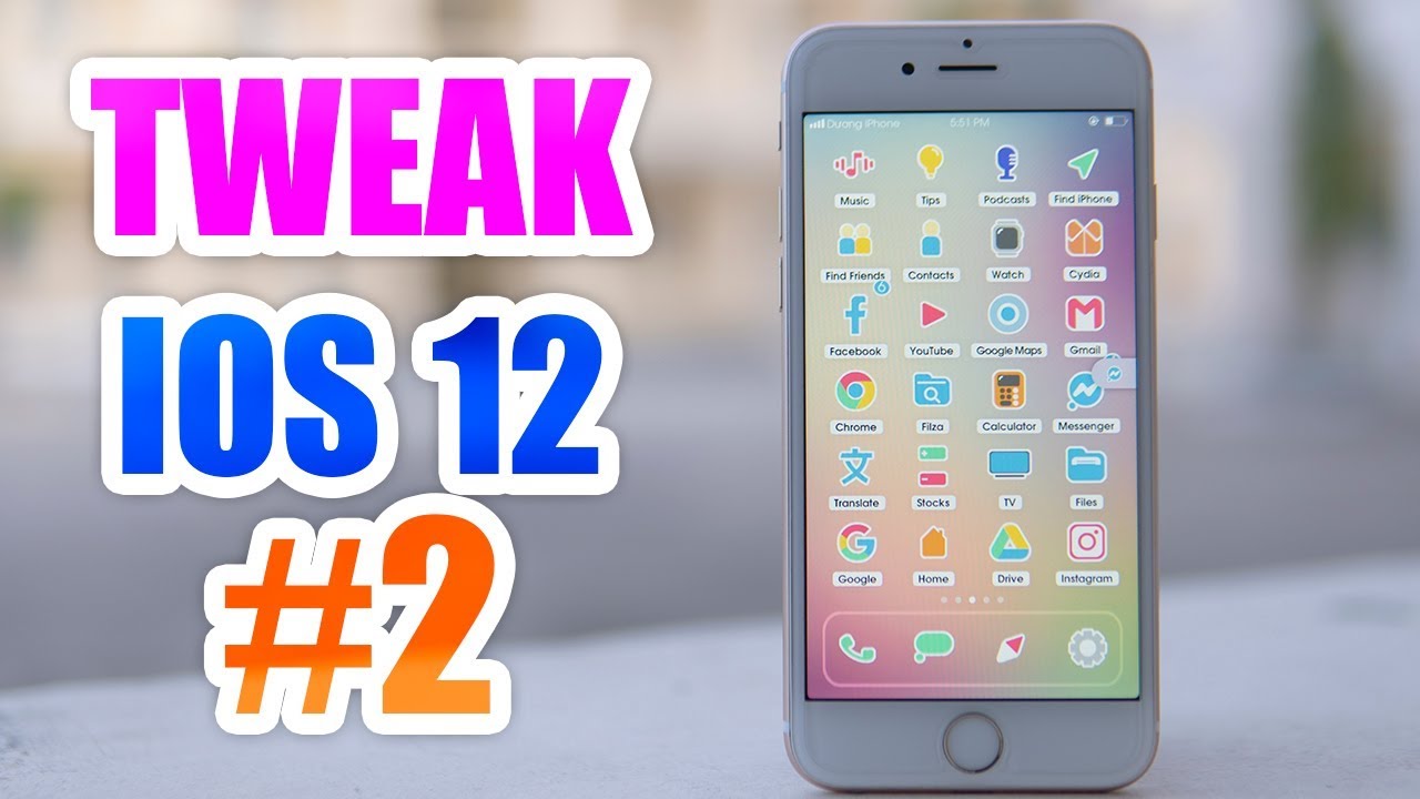 Tweaks ios 12.4 - Dương iPhone #2