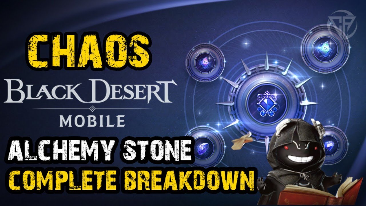 📜Chaos Alchemy Stone【Complete Guide Part 1/2】+🎁(Giveaway) Black Desert Mobile
