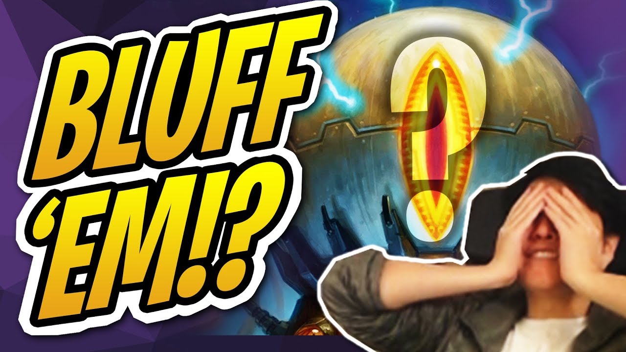 When the MECHA'THUN BLUFF FAILS! | Bluff Mecha'thun Warlock | Rastakhan's Rumble | Hearthstone