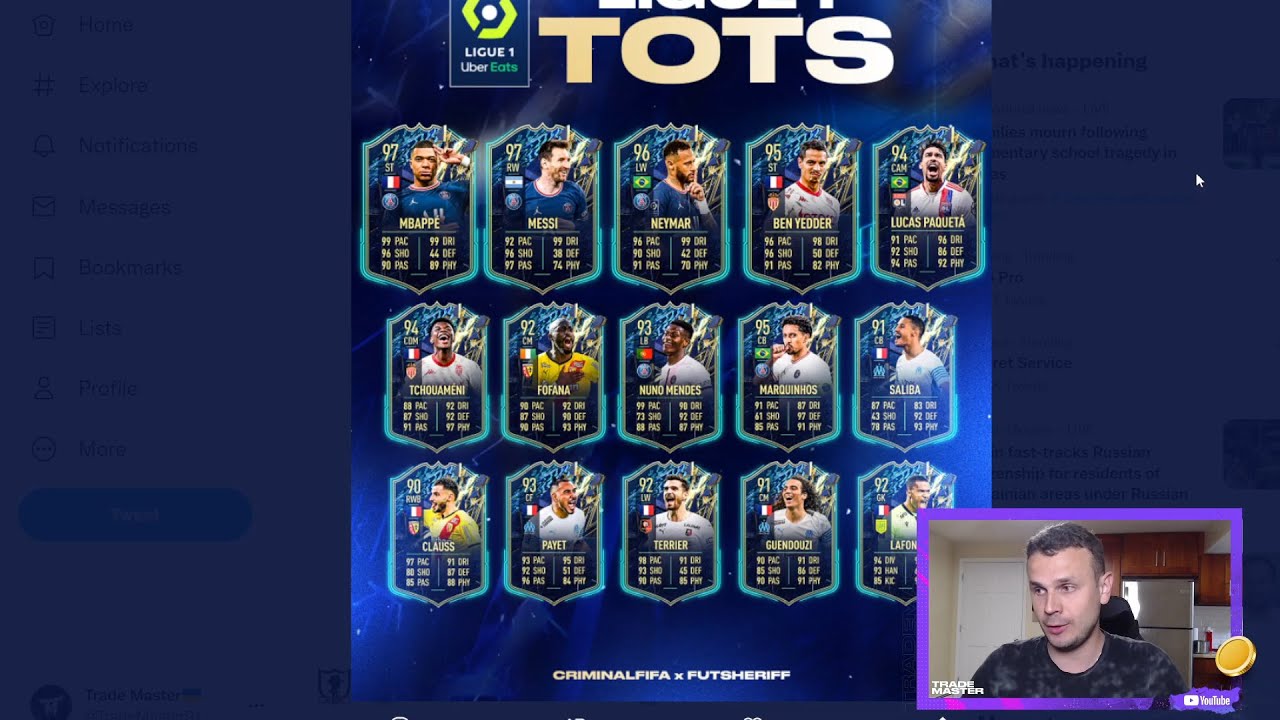 LIGUE 1 TOTS LEAKED! LINK INVESTMENTS! FIFA 22 ULTIMATE TEAM