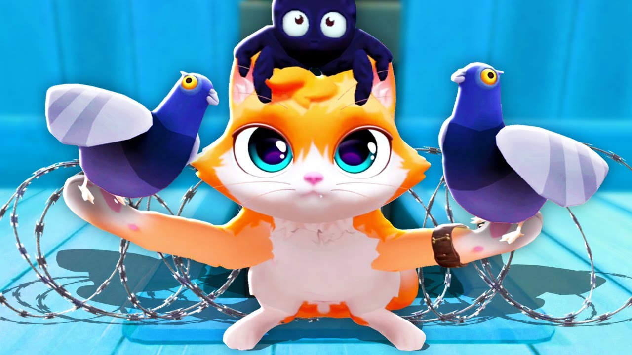 Building the ULTIMATE Pidgeon HOME (I Am Cat VR Multiplayer)
