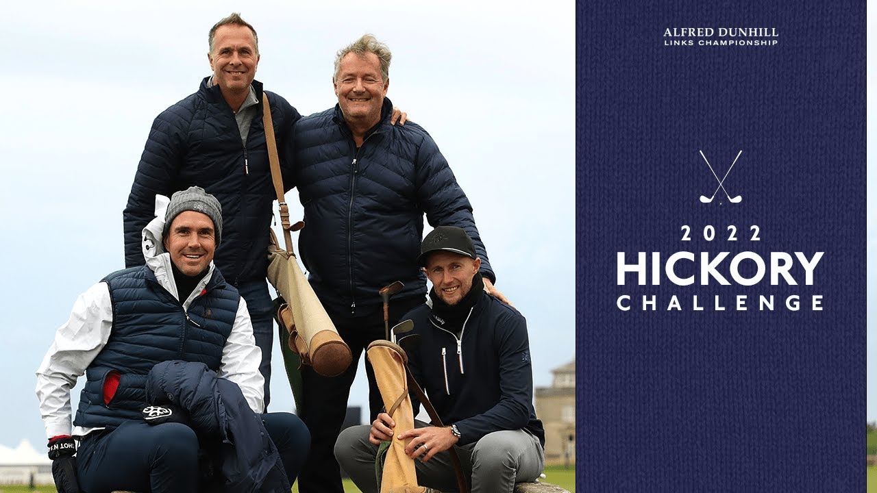 2022 HICKORY CHALLENGE | Piers Morgan, Kevin Pietersen, Michael Vaughan & Joe Root
