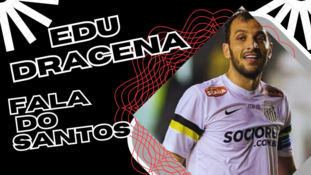 Edu Dracena abre o cora&ccedil;&atilde;o e se emociona ao falar do Santos ⚽️❤️