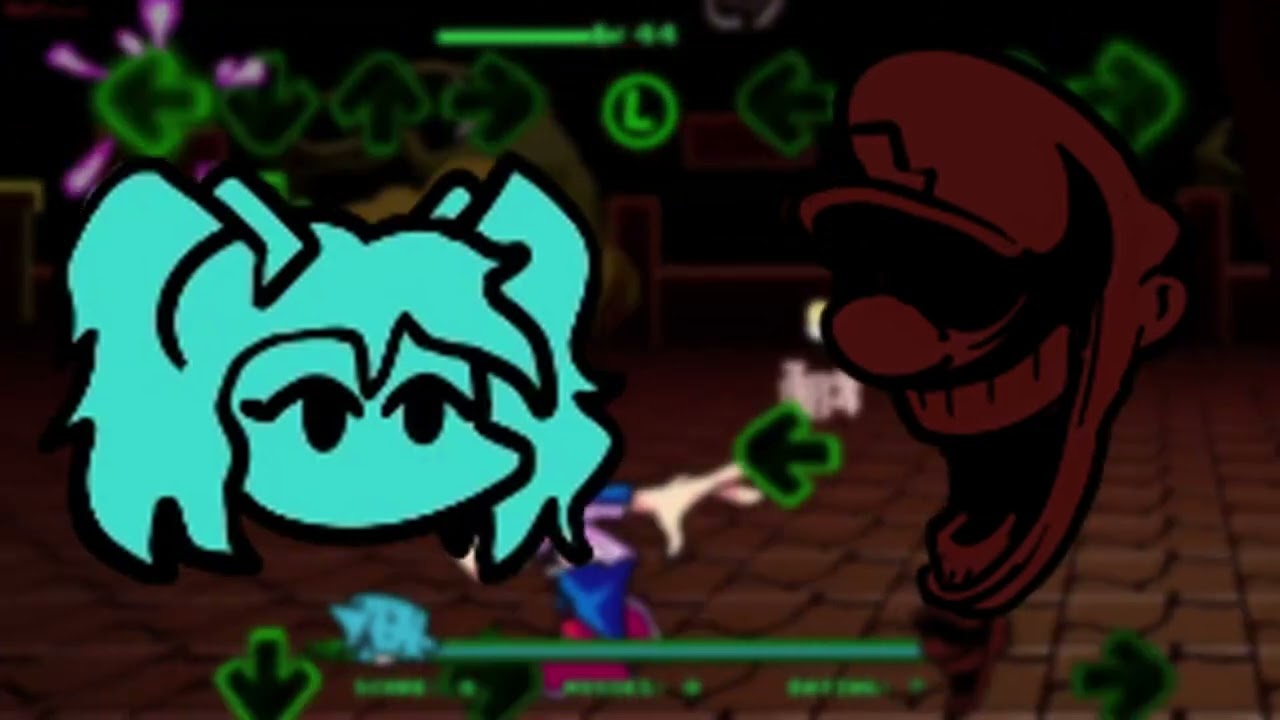 FNF Demise but its Miku and Mario MX | By 