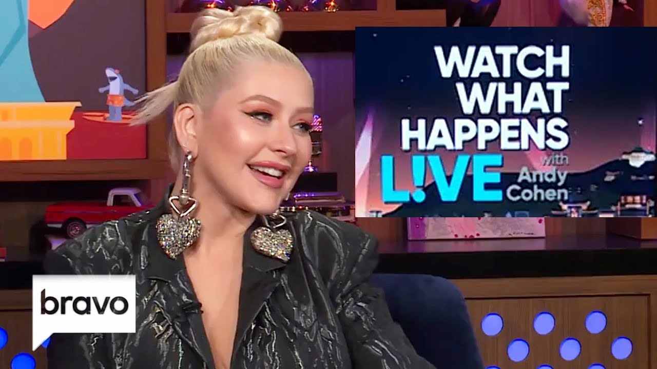 Christina Aguilera On Working WIth Ariana Grande, Kanye West, And 'The Voice' | WWHL | Bravo