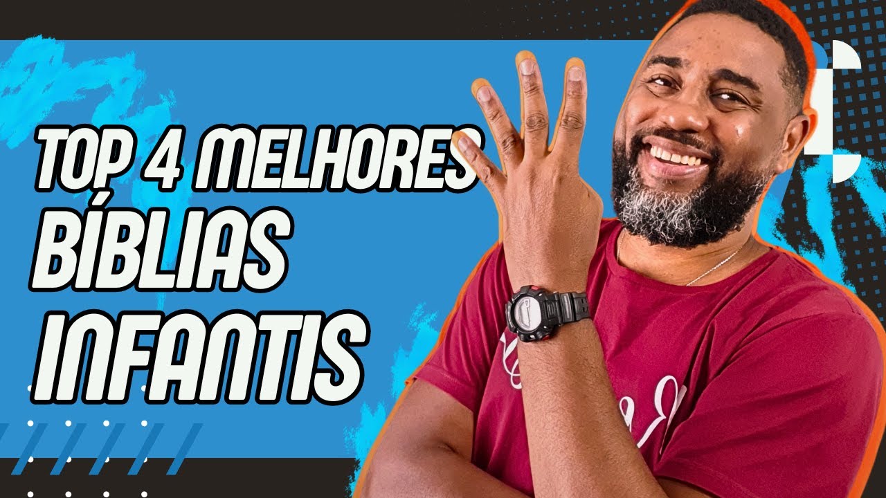 👑AS 4 MELHORES BÍBLIAS INFANTIS - Quais são as melhores Bíblias infantis? | Flávio Sacramento