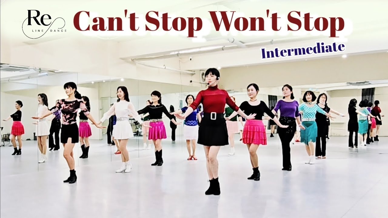 Can't Stop Won't Stop Line Dance || Intermediate || 월요 중고급반 1시 