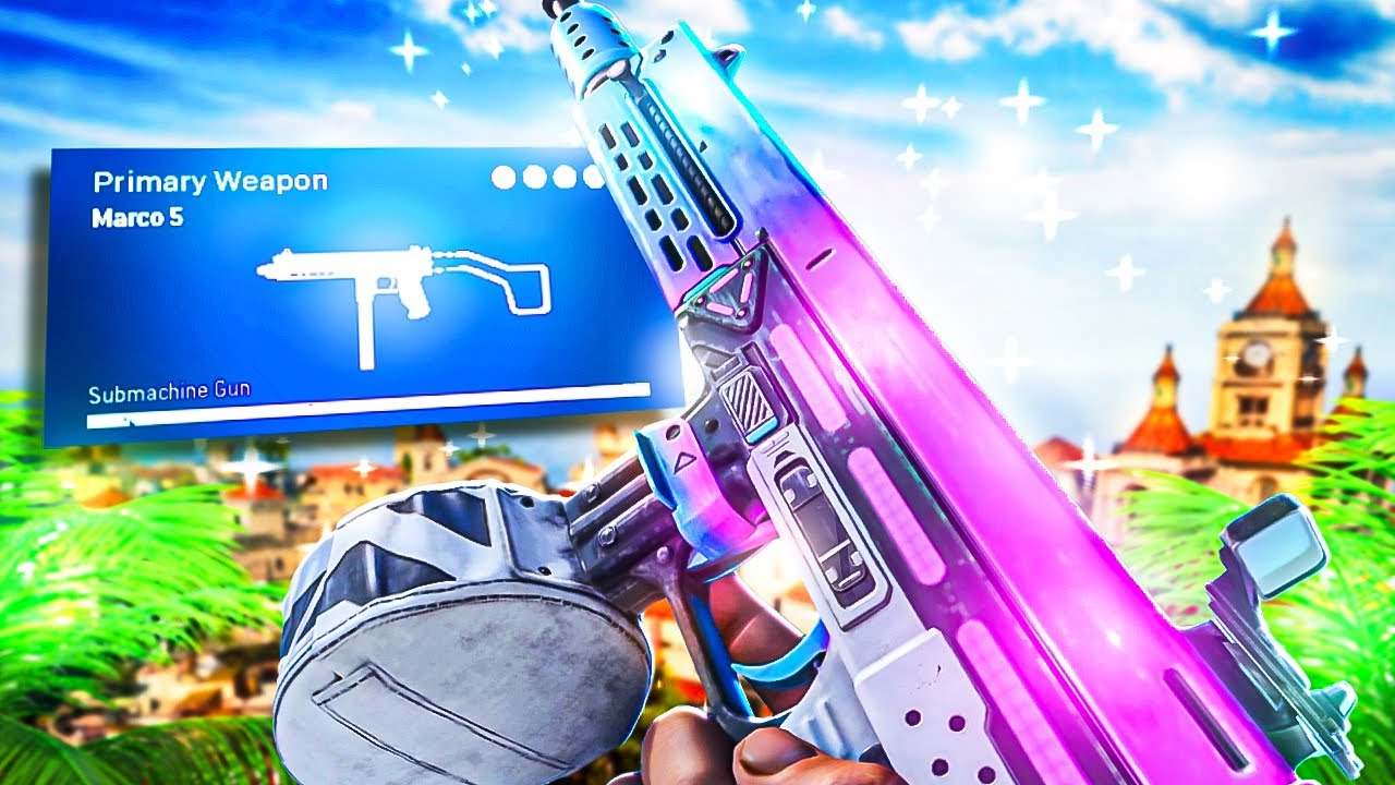 Using the NEW MARCO 5 SMG on Fortunes Keep Warzone!😱