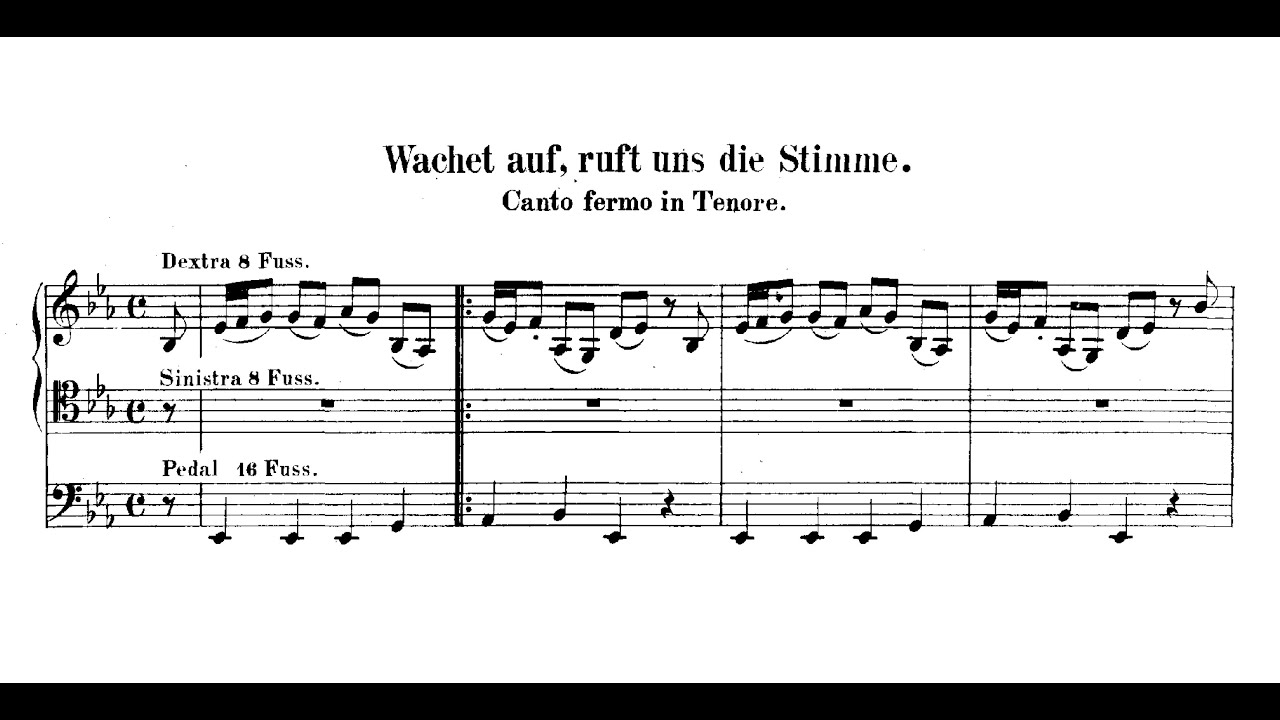J. S. Bach: 