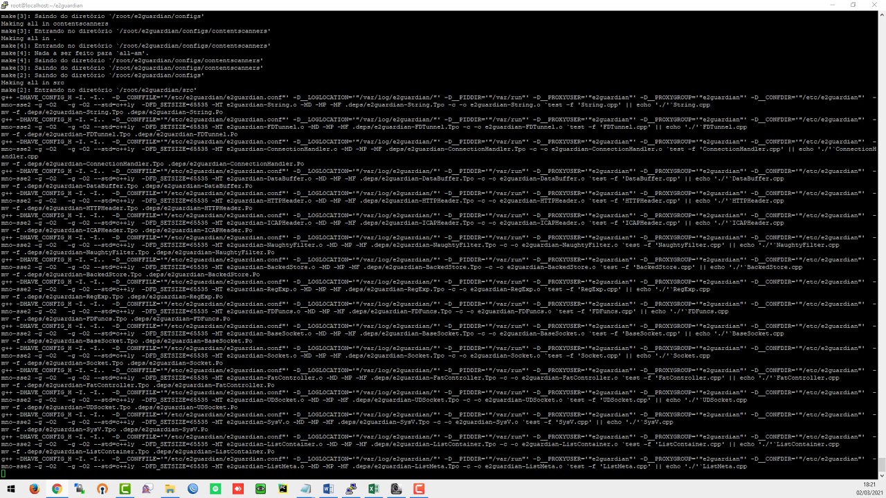 V&iacute;deo Aula Instala&ccedil;&atilde;o e2guardian CentOS 7 com SSL MITM