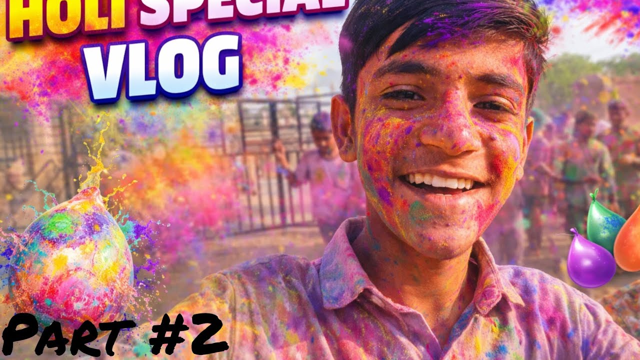 Village holi special vlog part #2
