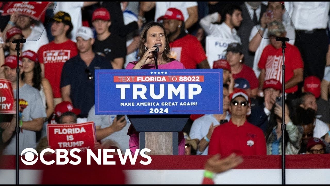 Arkansas Gov. Sarah Huckabee Sanders on endorsing Trump for 2024 presidential race