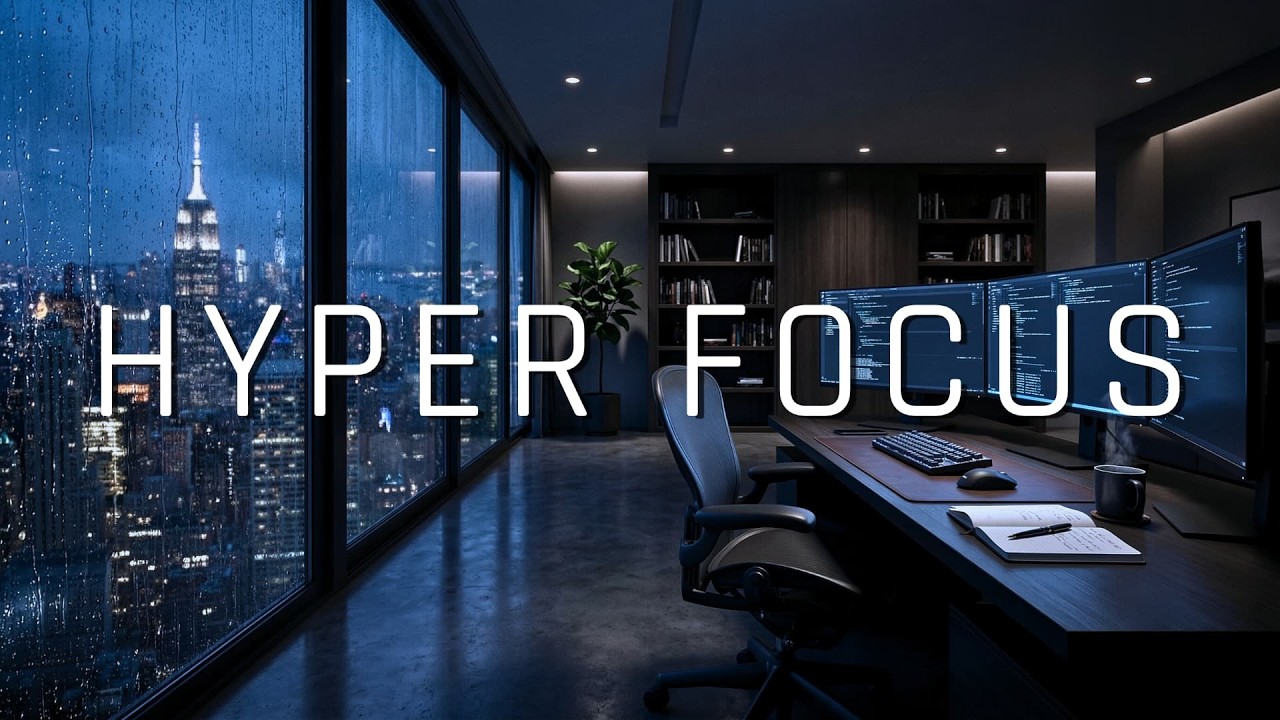 Deep Focus Music for Work & Study | HYPER FOCUS (2 Hours)
