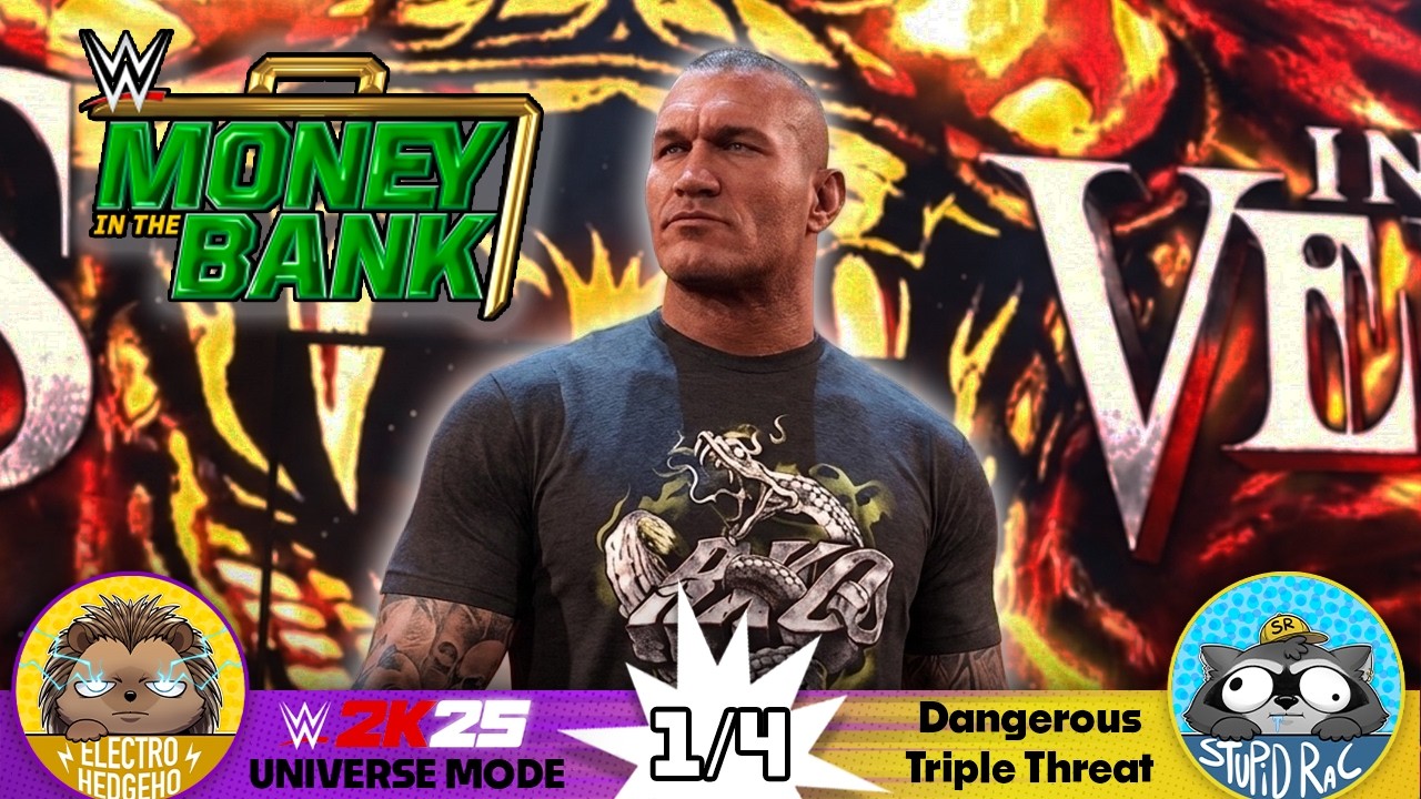 DANGEROUS TRIPLE THREAT! MITB (1/4) |WWE 2K25 UNIVERSE