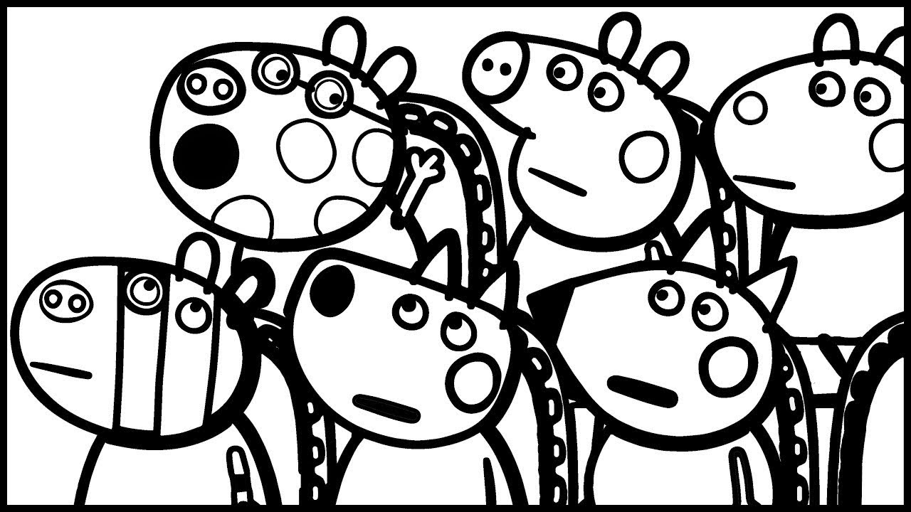 Peppa Pig - Theater. Baby Draw & Colors
