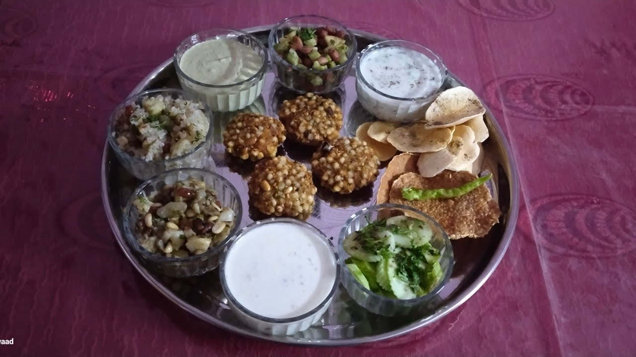 नवरात्रि स्पेशल व्रत की फलाहारी महाराजा थाली#navratri #navratrispecialAnu Ke Hath Ka Swaad  is live!