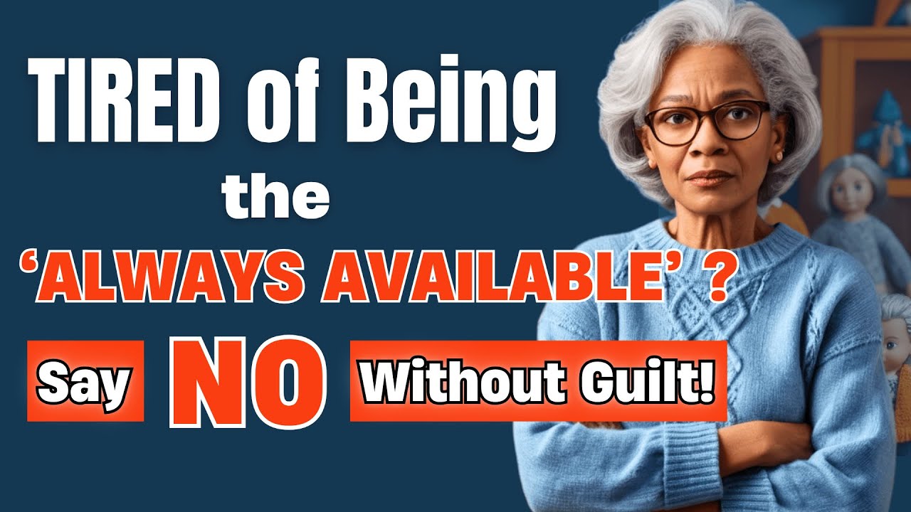 How to Say NO After 60 (Without Guilt!) | 4 Empowering Boundary Tips