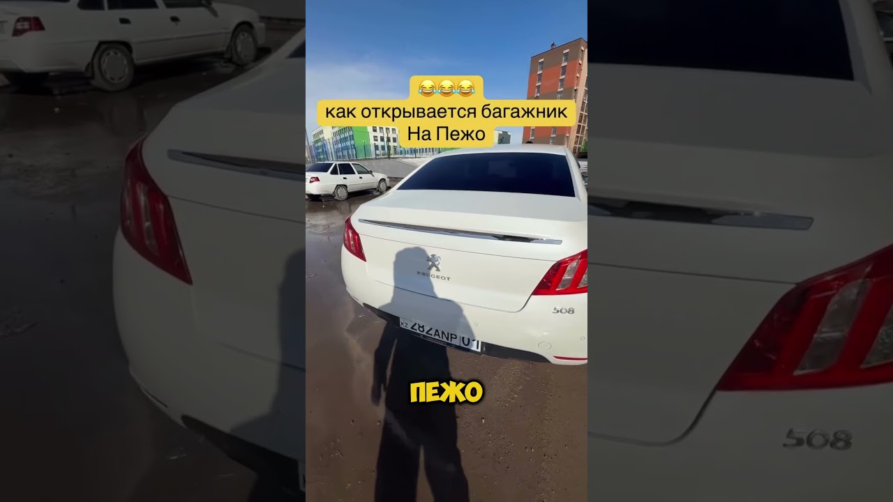 В этом Пежо, кнопка на виду&hellip; но её никто не видит😁