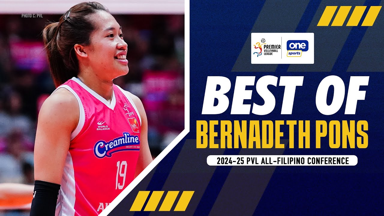 BEST OF BERNADETH PONS | 2024-25 PVL ALL-FILIPINO CONFERENCE