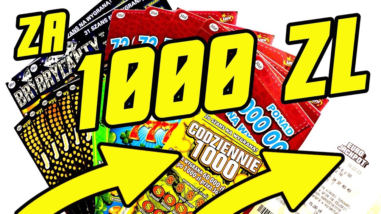 WYDAŁEM 1000 ZŁ NA ZDRAPKI LOTTO I EURO JACKPOT! ILE WYGRAŁEM?