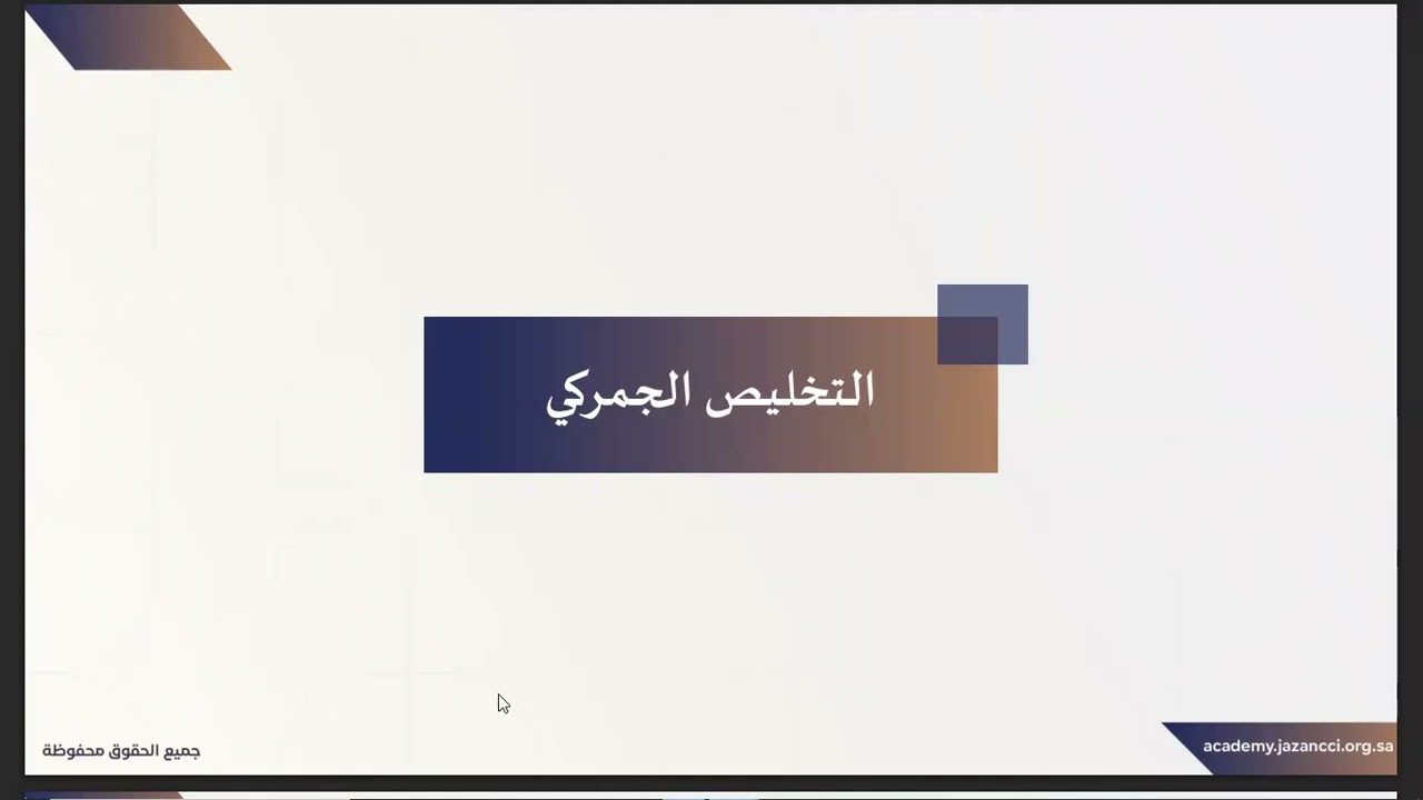 المحاضرة 15 - التخليص الجمركي