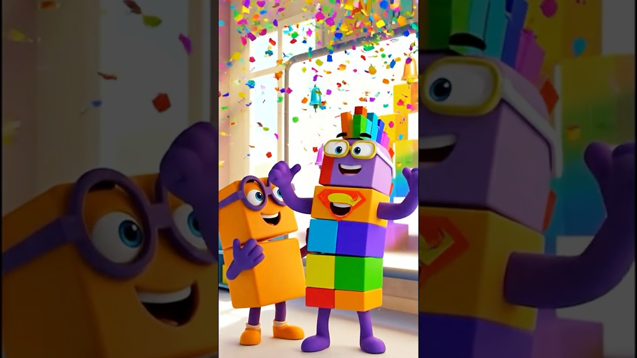 Numberblock: Number 7 Mystery 😱 Guess along with us! 