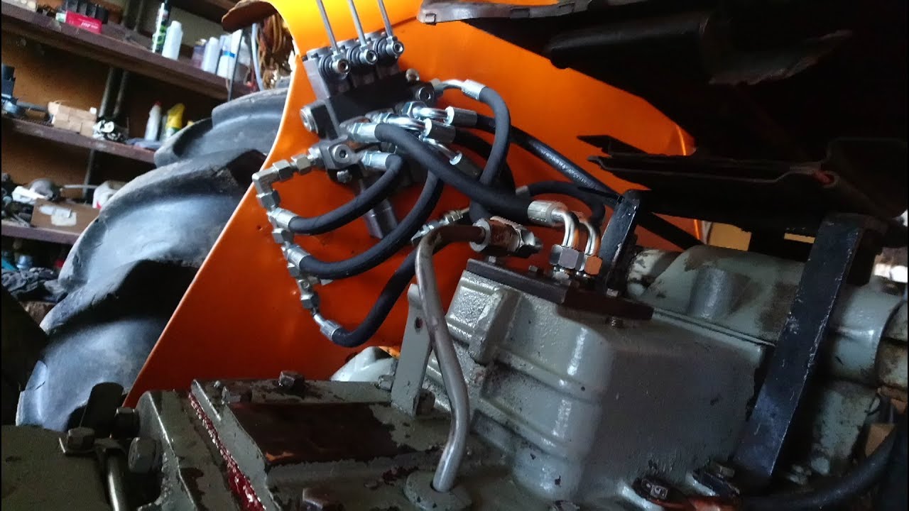 Nowość! Przerabiona hydraulika w Ursusie C330.Opis