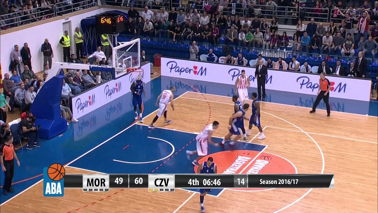 WOW! What a dunk by Marko Simonović! (Mornar - Crvena zvezda mts, 31.10.2016)