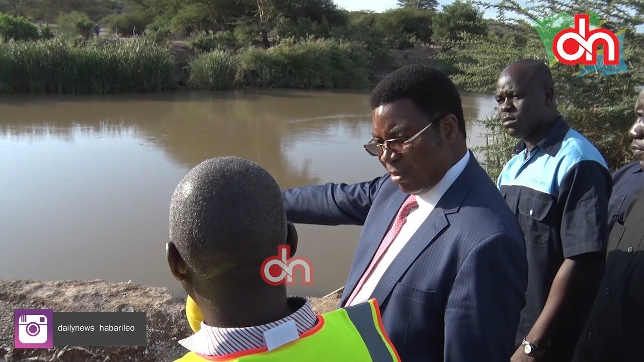 Waziri Mkuu akagua mradi wa maji wa Same-Mwanga-Korogwe