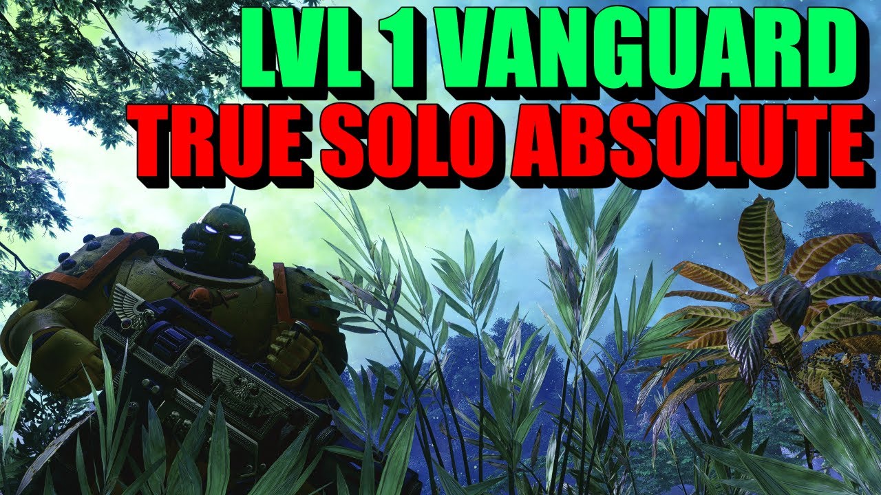 Level 1 Vanguard Ture Solo Absolute Space Marine 2 | Axe+Melta | Prestige 4 | Patch 11.3