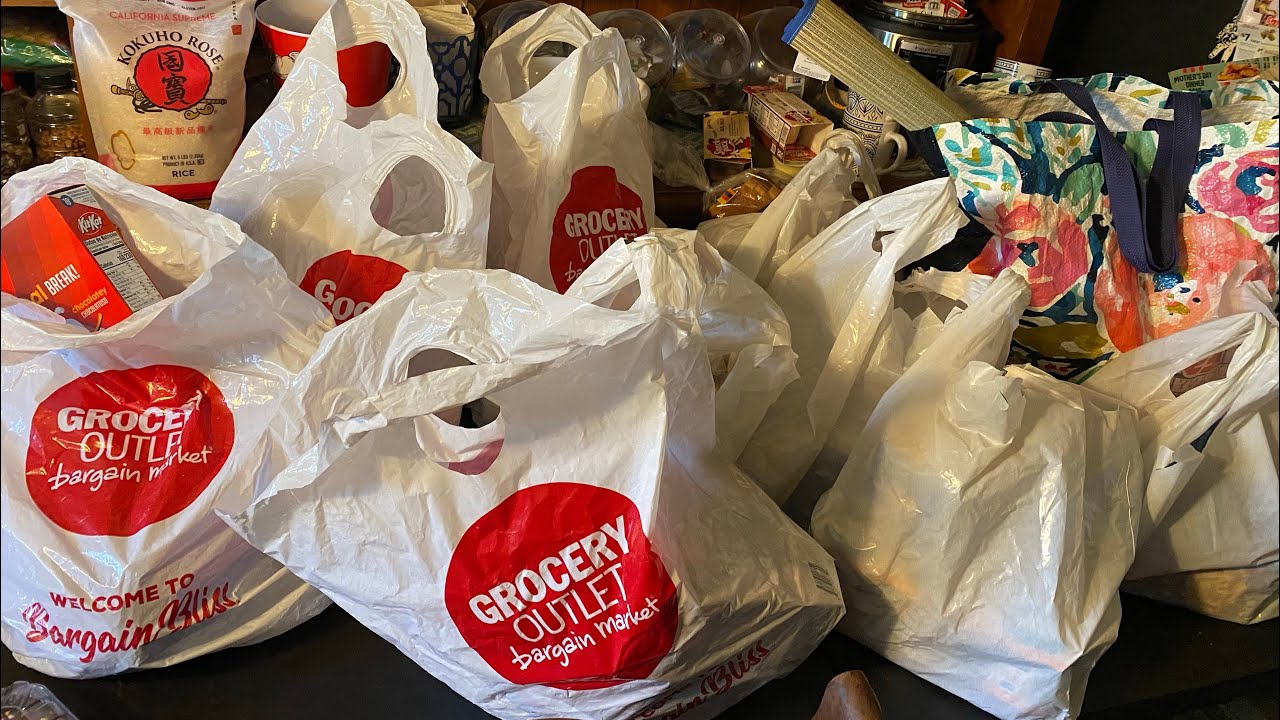 $96.83 Grocery Outlet Bargain Market food haul, pantry prepping stockpile for emergency preparedness